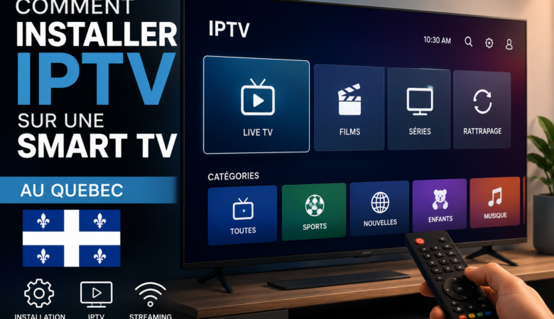 Comment installer IPTV sur une Smart TV au Quebec : guide complet