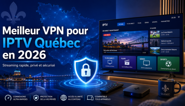 Meilleur VPN pour IPTV au Quebec en 2026 : Guide complet