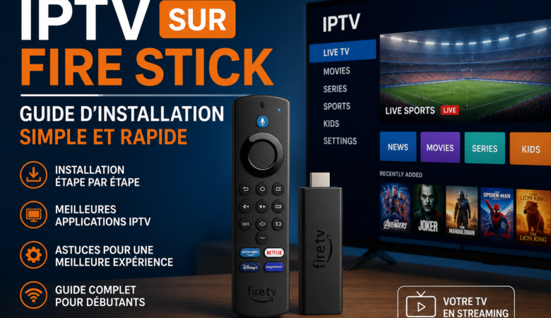 IPTV sur Fire Stick : Guide d’Installation Simple et Rapide en 2026