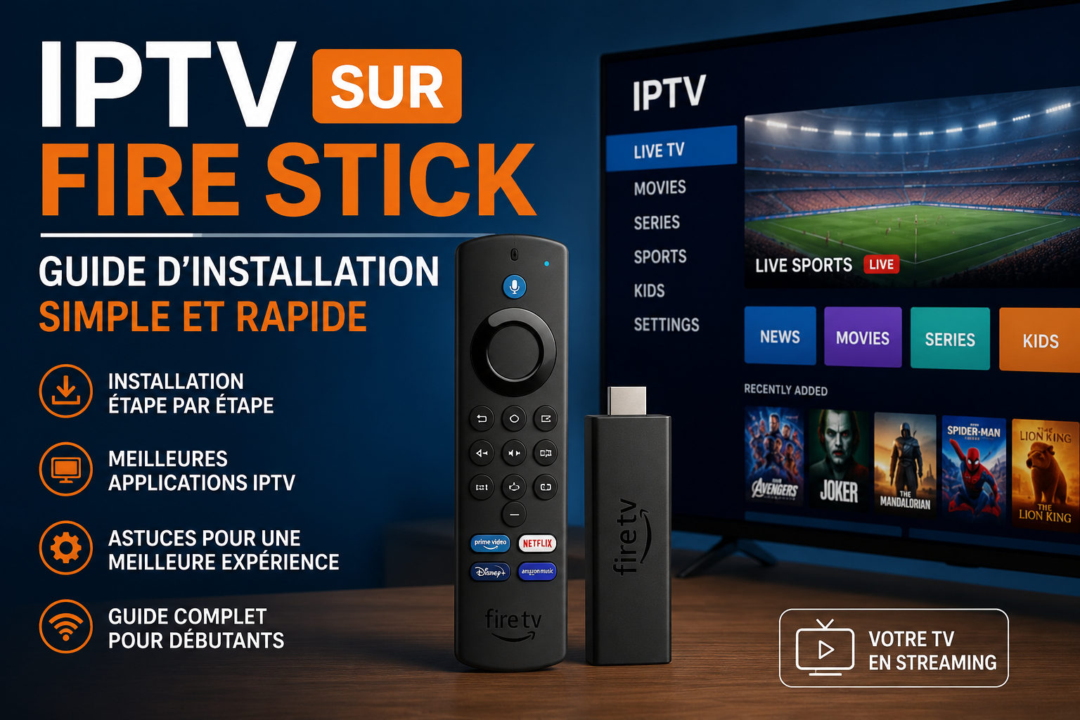 IPTV sur Fire Stick