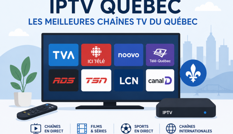 Chaînes TV du Québec disponibles avec IPTV Québec