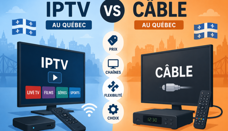 IPTV vs câble au Québec : Prix, chaînes et flexibilité en 2026