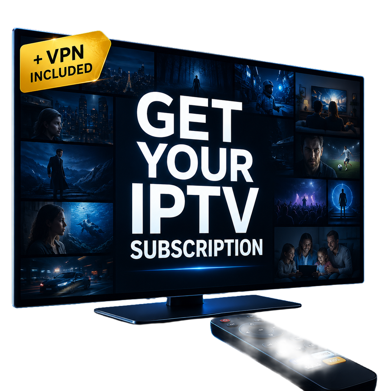 IPTV subscription with VPN included