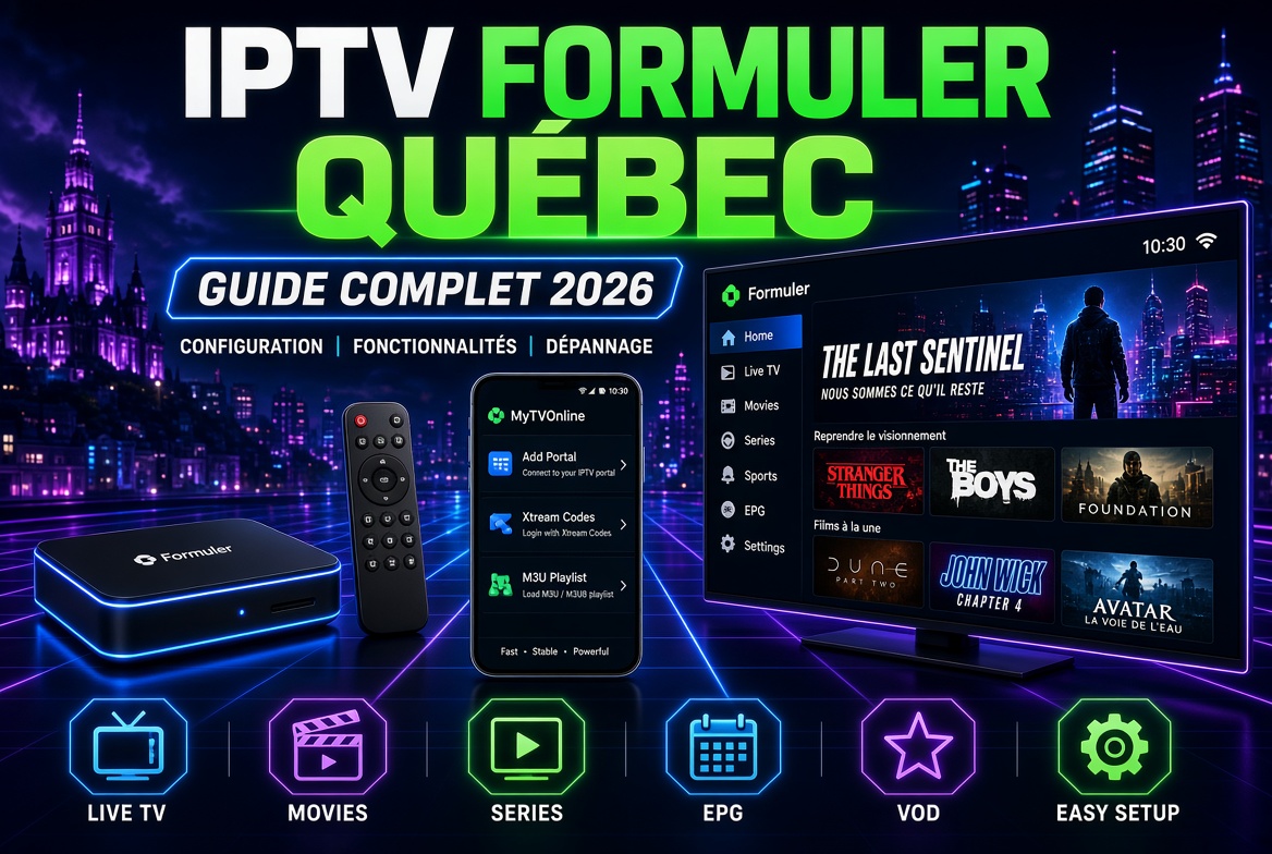 IPTV Formuler Québec